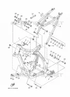 CADRE pour Yamaha YZ 2020