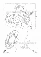 ETRIER DE FREIN AVANT pour Yamaha YZ 2020