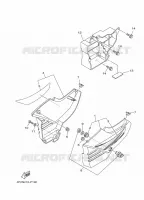 COUVERCLE LATERAL pour Yamaha YBR 2020
