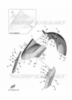 GARDE BOUE pour Yamaha TMAX 2020