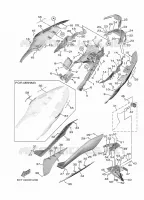 COUVERCLE LATERAL pour Yamaha TMAX 2020