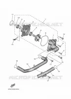 POMPE A EAU / DURITES pour Yamaha TMAX 2020
