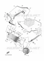 RADIATEUR / DURITES pour Yamaha TMAX 2020