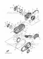 CARTER   MOTEUR 2 pour Yamaha TMAX 2020