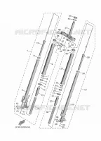 FOURCHE pour Yamaha TMAX 2020
