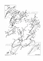 COUVERCLE LATERAL pour Yamaha TRICITY 2020