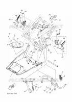 SUPPORT / REPOSE PIEDS pour Yamaha XMAX 2020
