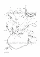 GUIDON ET CABLES pour Yamaha XMAX 2020