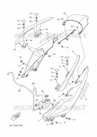 COUVERCLE LATERAL pour Yamaha XMAX 2020
