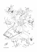 SUPPORT / REPOSE PIEDS pour Yamaha XMAX 2020
