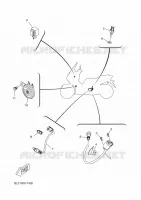 PARTIE ELECTRIQUE 2 pour Yamaha XMAX 2020