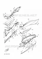 SUPPORT / REPOSE PIEDS 2 pour Yamaha XMAX 2020