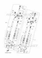 FOURCHE pour Yamaha TRICITY 2020