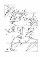 COUVERCLE LATERAL pour Yamaha TRICITY 2020