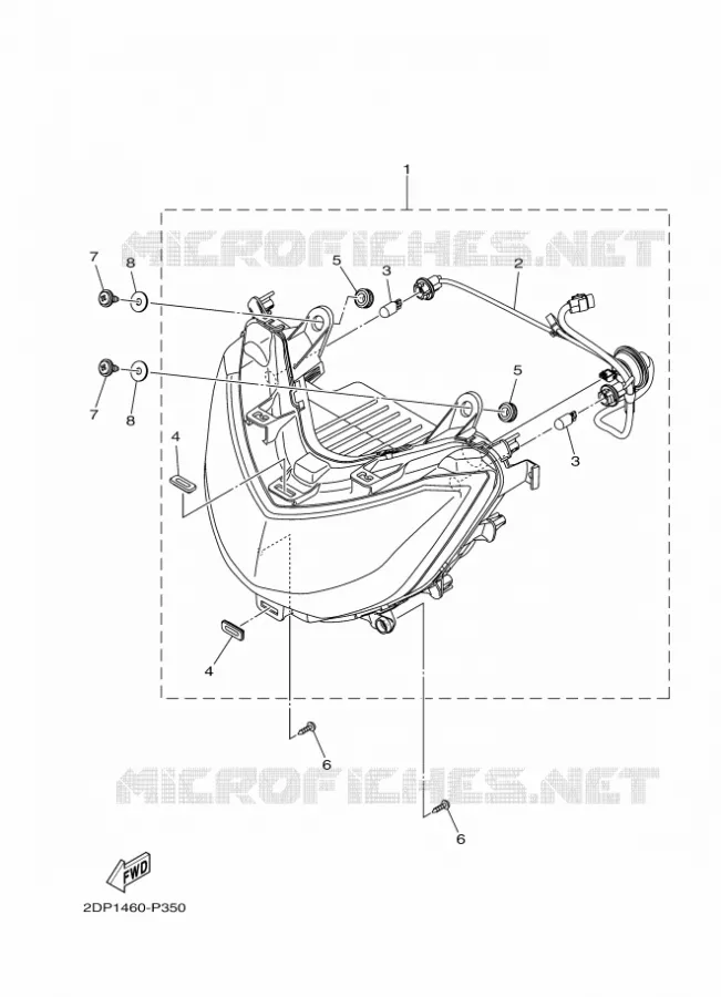 PHARE  Yamaha SCOOTER 155 2020 NMAX  GPD150-A