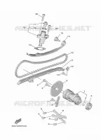 ARBRE A CAMES / CHAINE DE DISTRIBUTION pour Yamaha TRICITY 2020