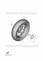 ROUE ARRIERE pour Yamaha TRICITY 2020