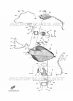 RESERVOIR A ESSENCE pour Yamaha TRICITY 2020