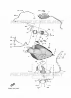 RESERVOIR A ESSENCE pour Yamaha TRICITY 2020