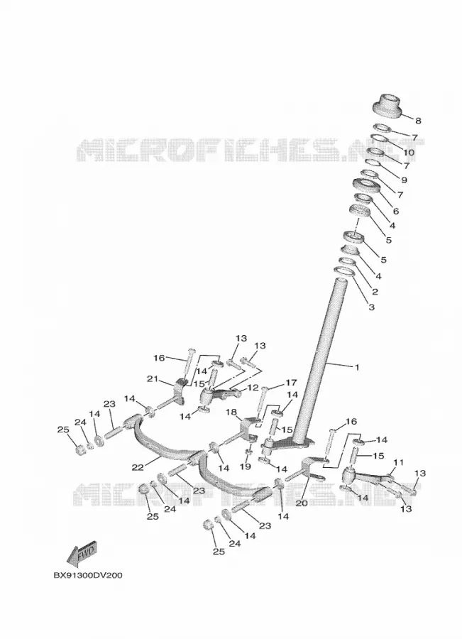 DIRECTION 2 Yamaha SCOOTER 300 2020 TRICITY  MWD300