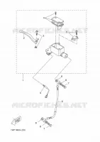MAITRE CYLINDRE DE FREIN AVANT pour Yamaha BOOSTER (MBK) 2012