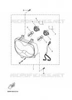 PHARE  pour Yamaha BOOSTER (MBK) 2012