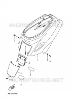 COUVERCLE LATERAL pour Yamaha BW'S 2012