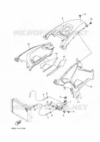 COUVERCLE LATERAL pour Yamaha KODIAK 2020