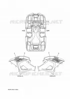 EMBLEME pour Yamaha KODIAK 2020