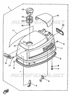 PIECES ALTERNATIVES 2 pour Yamaha 40 1991