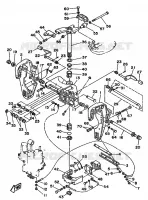 PIECES ALTERNATIVES 4 pour Yamaha 40 1991