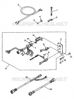 PIÈCES OPTIONNELLES 2 pour Yamaha 40 1991