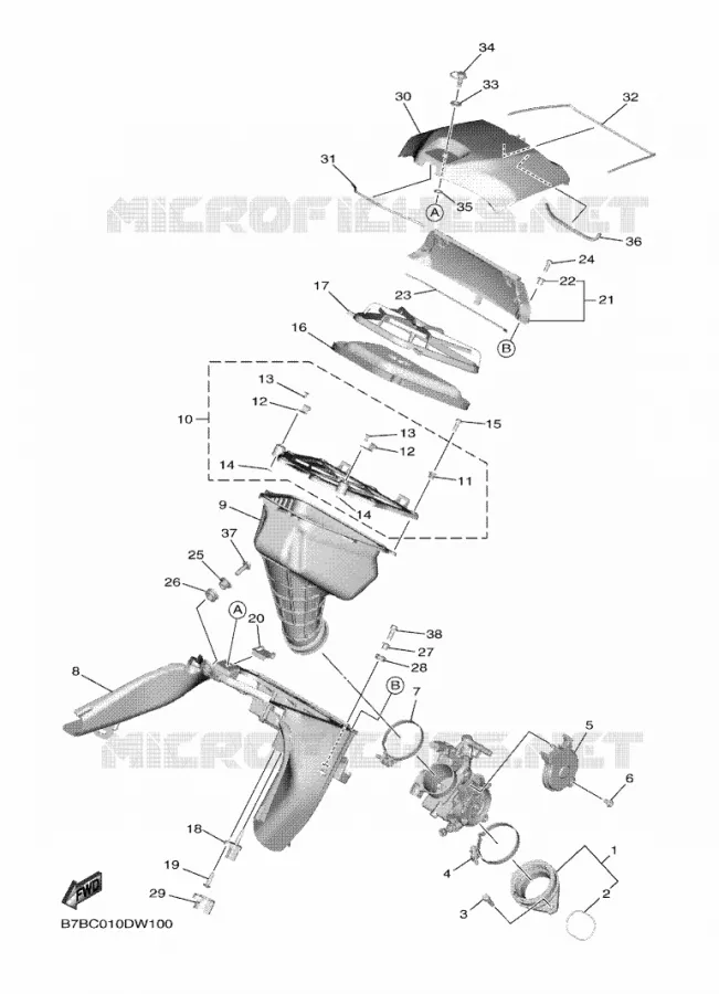 ADMISSION Yamaha MOTO 250 2021 YZF  YZ250F
