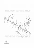ARBRE A CAMES / CHAINE DE DISTRIBUTION pour Yamaha YBR 2021