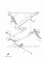 BRAS OSCILLANT / AMORTISSEUR pour Yamaha YBR 2021