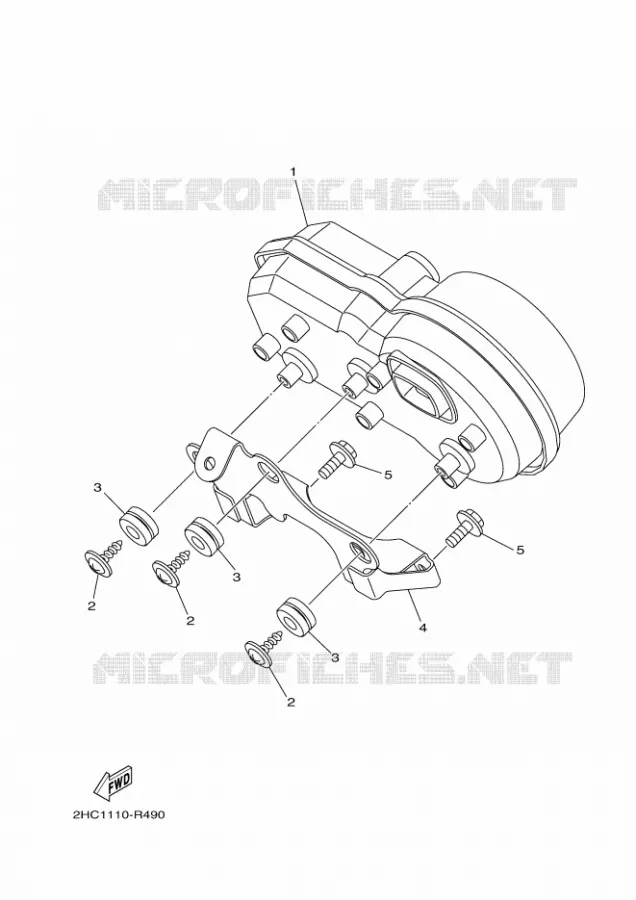 COMPTEUR  Yamaha SIDE BY SIDE 1000 2021 YXZ  YXZ1000ETS/YXZ1000ET