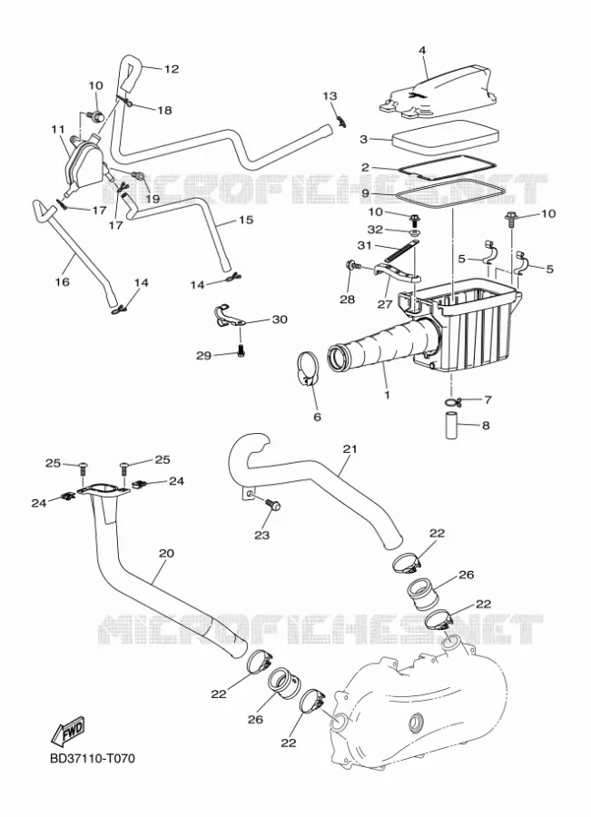 ADMISSION Yamaha QUAD 90 2021 RAPTOR  YFM90R