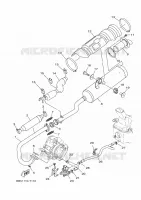 ECHAPPEMENT pour Yamaha KODIAK 2021