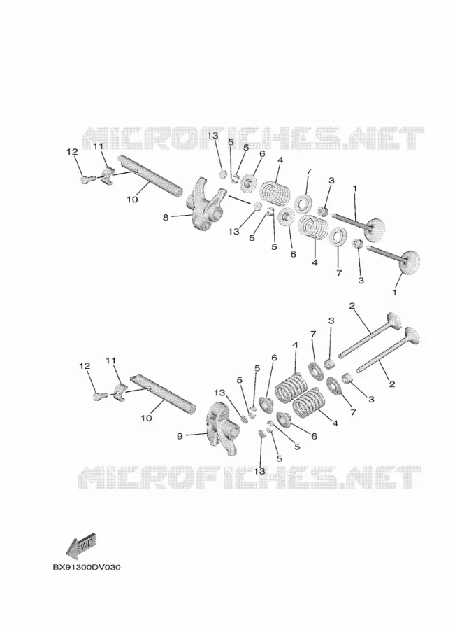 SOUPAPE Yamaha SCOOTER 300 2021 TRICITY  MWD300