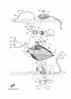 RESERVOIR A ESSENCE pour Yamaha TRICITY 2021