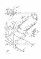 CADRE pour Yamaha MAJESTY S 2014