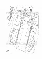 FOURCHE pour Yamaha MAJESTY S 2014