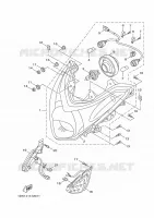 PHARE  pour Yamaha MAJESTY S 2014