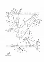 SUPPORT / REPOSE PIEDS pour Yamaha MAJESTY S 2014