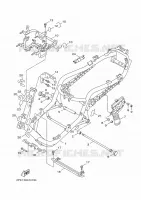 CADRE pour Yamaha MAJESTY S 2014
