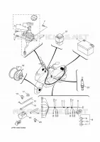 PARTIE ELECTRIQUE 2 pour Yamaha MAJESTY S 2014