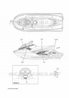 EMBLEME pour Yamaha EX 2020