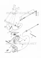 CABLE DE COMMANDE pour Yamaha EX 2020