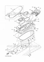 SELLE / SERRURE pour Yamaha EX 2020