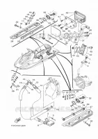 HULL & DECK pour Yamaha EX 2020